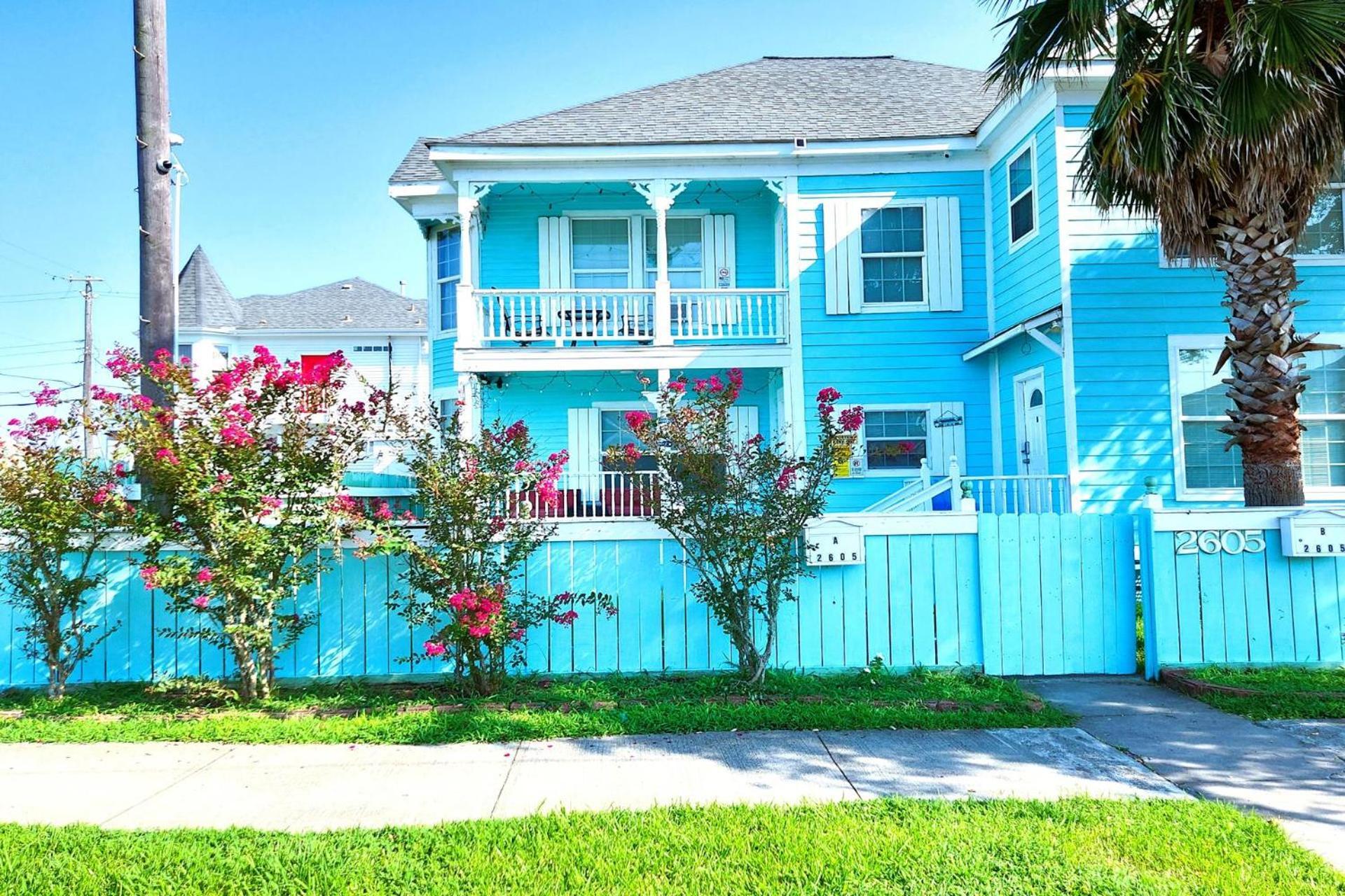 Casaazul-2605B-Pleasure Pier & Beach A Block Away- 3Bed 2Bath 7 Beds- 7 Minutes To Cruise Terminal Галвестон Экстерьер фото